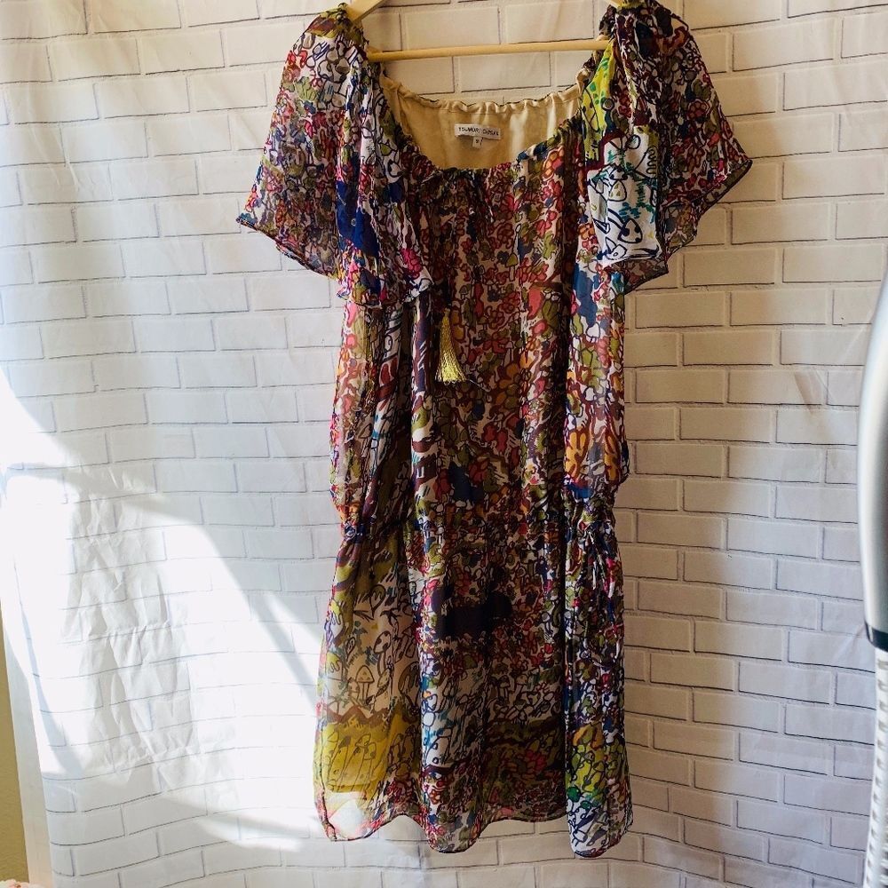 Tsumori Chisato Dress Watercolor Print‎ Siz…
